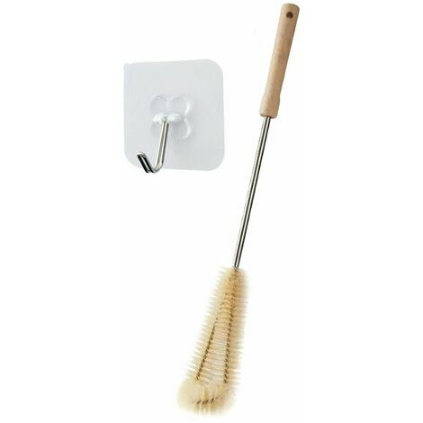 1pc Bendable Hard Bristle Brush For Cleaning Cracks And Grooves