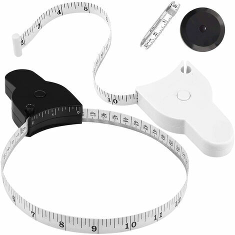 Smart Tape Measure Body Digital Self Tightening Tape Measure Soft Inch  Centimeter Retractable Waist Circumference Measuring