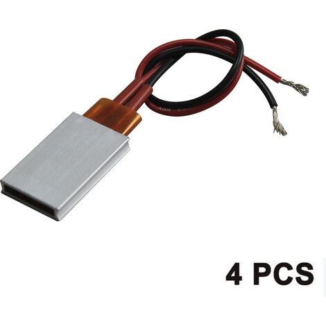 MUFF Set of 4 PTC Heating Elements Ceramic Heating Plate for Micro Heating  (110℃ 12V)