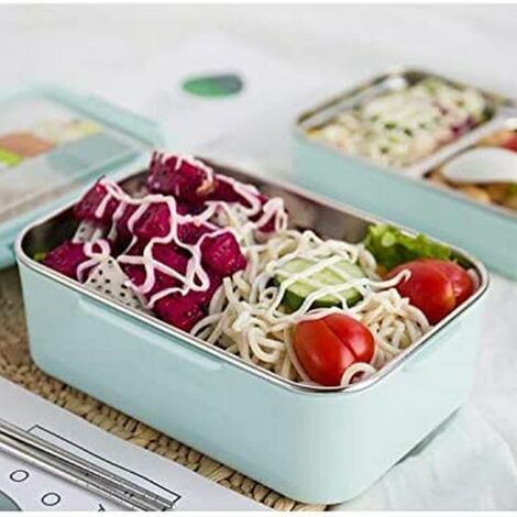 4pcs/lot Bento Lunch Box for Kids Adults 5 Compartments Sealed