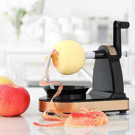 Apple Cutter 8 lames en acier inoxydable, éplucheur de pommes