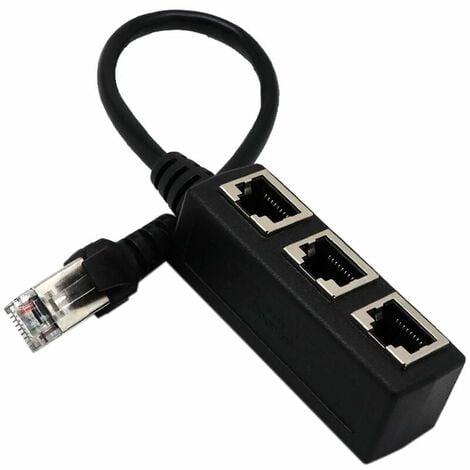 Répartiteur Ethernet Câble Adaptateur LAN 