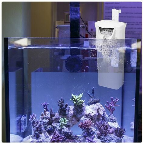 Mini Aquarium 220-240V, tortue poisson pompe à oxygène externe