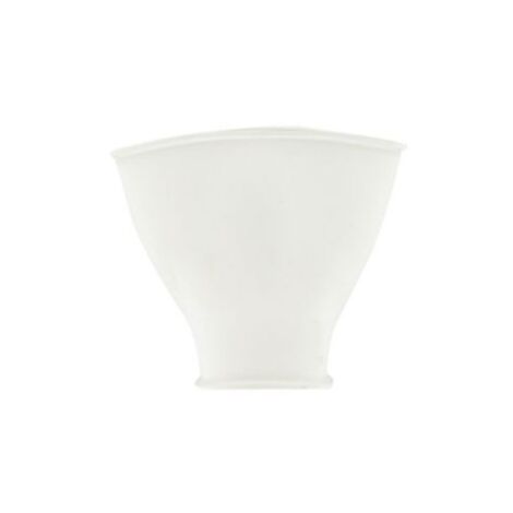 Comap – Cône WC blanc petit modèle pour chasse d'eau – Caoutchouc – Dimensions 30-60 mm – Étanchéité durable – S279409