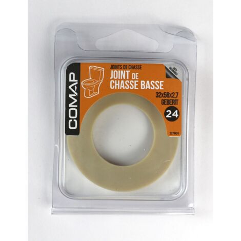 COMAP Joint de chasse basse pour chasse d'eau, WC et toilettes - 32x58x2,7 - Joints de chasse - S279424