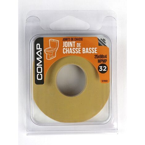 COMAP Joint de chasse basse pour chasse d'eau, WC et toilettes - 25x68x4 MP MP - Joints de chasse - S279432