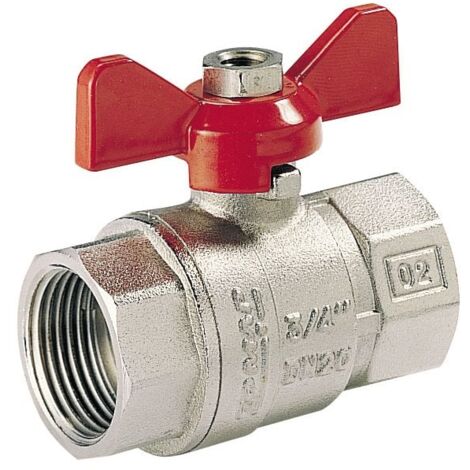 Comap – Robinet à boisseau sphérique 3/4' – Type FF – Pression max 30 bar – Température de service -10° à 110°C – Étanchéité tige presse-étoupe - V111015001 (1/2)
