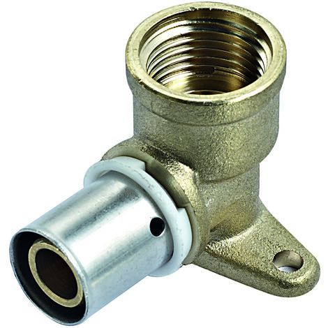 Comap – Raccord PER femelle 1/2' (15x21) pour tube ⌀16mm – Applique à sertir – Certifié NF – 7472304U - S7472304U