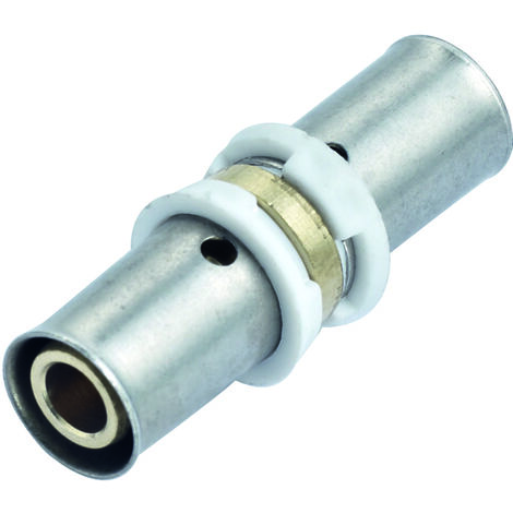 COMAP Manchons égaux pour tubes PER à sertir - Diamètre ⌀25x2,3 mm - Raccords PexPress - 7270073U