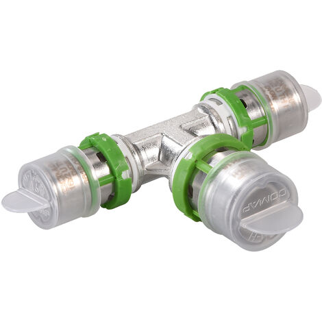 té réduit - 16 x 2 vers 20 x 2 vers 16 x 2 - lot de 2 - comap 7130rw162016
