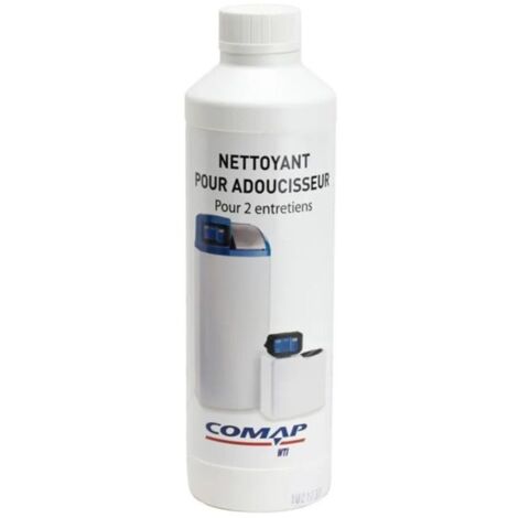 Comap – Nettoyant désinfectant pour résine d'adoucisseur 500 ml – Élimine les résidus de sels minéraux – Compatible résines cationiques – Q516005001