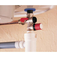 Comap – Kit groupe de sécurité droit 889 pour chauffe-eau – Siphon encliquable 3/4" (20x27) – Meilleur débit interne – 88905001