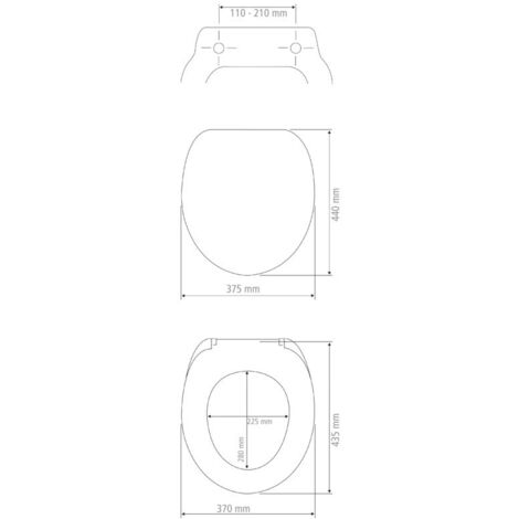 WENKO Premium WC-Sitz Portugal, MDF, mit Absenkautomatik, Grau, MDF mehrfarbig, MDF grau, Zinkdruckguss silber matt