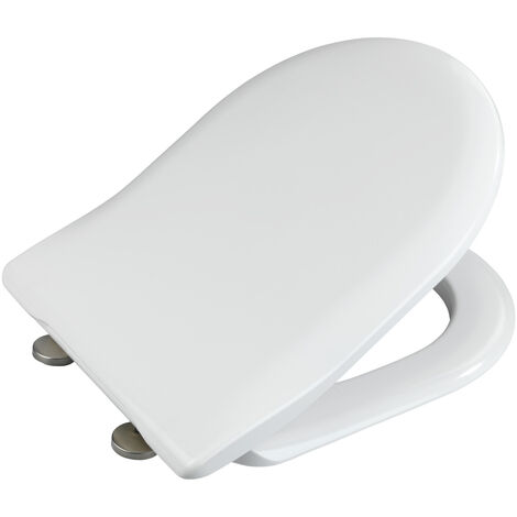 WENKO WC-Sitz Exclusive Nr. 4, Toilettensitz mit Absenkautomatik, passend für Villeroy & Boch Subway 2.0 und handelsübliche Keramiken, WC-Deckel aus antibakteriellem Duroplast, 37 x 46 cm, Weiß WENKO WC-Sitz Exclusive Nr. 4, Toilettensitz mit Absenkautomatik, passend für Villeroy & Boch Subway 2.0 und handelsübliche Keramiken, WC-Deckel aus antibakteriellem Duroplast, 37 x 46 cm, Weiß