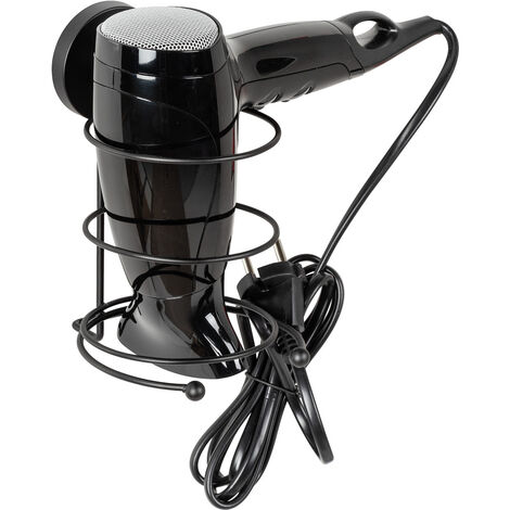 Fönhalter MILAZZO Vacuum-Loc, schwarz, Wenko (1/5)