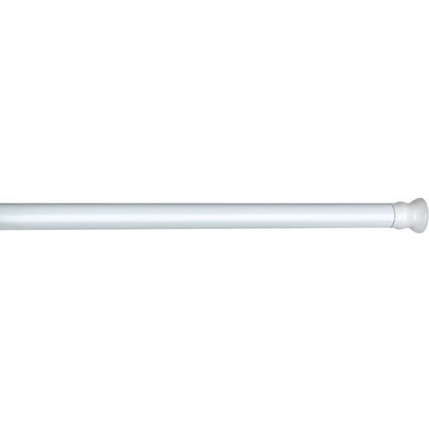 WENKO Teleskop-Duschstange 110-185cm, weiß, ausziehb (1/5)