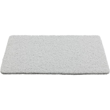WENKO Badematte Loop Indoor & Outdoor Weiß, 40 x 60 cm, 40 x 60 cm, Weiß, Kunststoff weiß