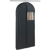Kleidersack 3er Set Anzug Schutzhülle Kleideraufbewahrung Anzugsack schwarz 