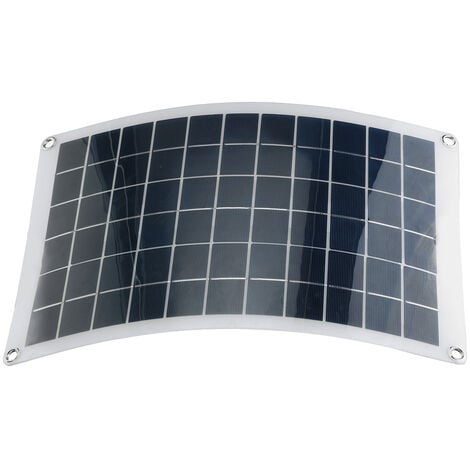Panel Solar 100W con Controlar 60A y Accesorios para Cargar Batería de Emergencia en Barca. Camping. Viaje LBTN