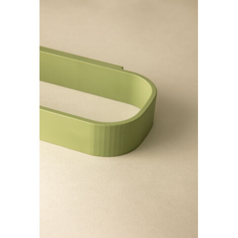 Moen YB8486BL Badhandtuchring Weymouth - Schwarz Matt - Viktorianisches Design Mit Porzellan-Inlay