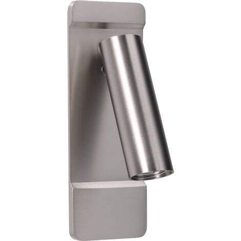 LEDS C4 Luz De Lectura Lire LED 2.2W 2700K Níquel Satinado 125Lm