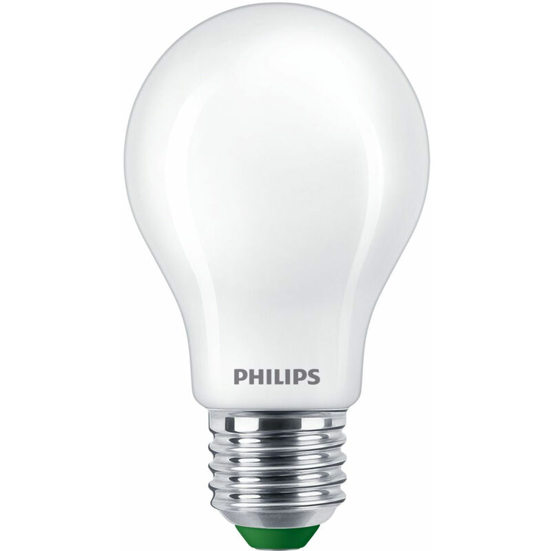 LED ampoule E27 Poire Dépolie 4.9W 470lm - 830 Blanc Chaud, Équivalent  40W