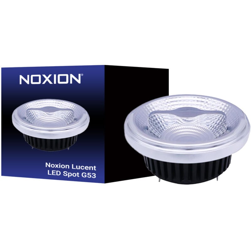 Noxion Lucent Spot LED GU10 AR111 12W 600lm 40D - 927 Blanc Très Chaud, Meilleur rendu des couleurs - Dimmable - Équivalent 50W