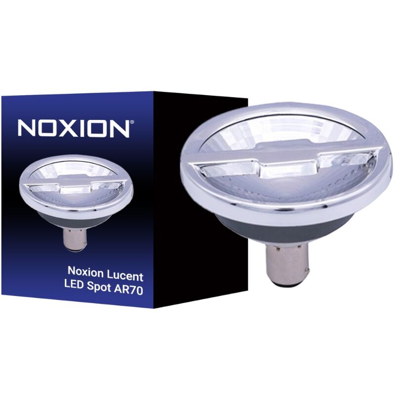 Noxion Lucent Spot LED GU10 AR111 12W 600lm 40D - 927 Blanc Très Chaud, Meilleur rendu des couleurs - Dimmable - Équivalent 50W