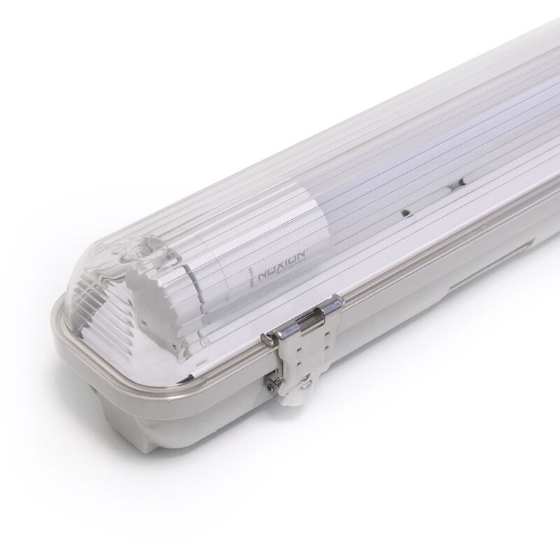 Réglette LED étanche traversante - CCT - puissance ajustable - 120cm