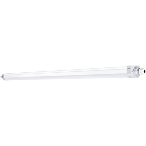 Ledvance – Réglette LED étanche 33W 3960lm – IP66 pour environnements humides – Lumière blanche froide 840 – Câblage traversant préinstallé