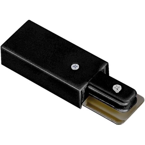 1-Phase Rail Connecteur d’Alimentation Noir