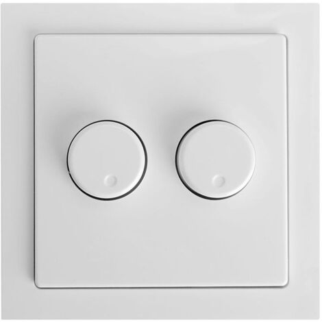 EcoDim Bouton variateur DUO Busch-Jaeger Future Linear incl. (1/2)