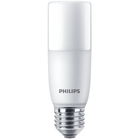 Ampoule LED E27 Tubulaire 9.5W 950lm – Blanc chaud 830 – Équivalent 68W – Label d'efficacité F – Bon rendu des couleurs RA80-89 – Signify (1/5)