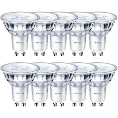 Lot 10x Philips Corepro LED Spot GU10 PAR16 4W 345lm 36D - 827