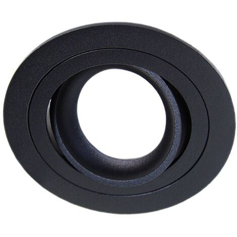 Noxion Encastré Spot Logic MR16 inclinable Noir Diamètre 80mm - (1/3)