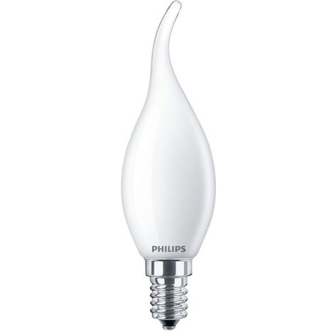 Philips – Lot de 10 ampoules LED E14 dépolies 2.2W – Lumière chaude 2700K – Flux lumineux 250 lumens – Équivalent 25W – Durée de vie 15000 heures (1/3)