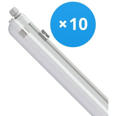 Lot 10x Philips Réglette LED Étanche CoreLine WT120C 42.9W 6000lm
