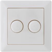 EcoDim Bouton variateur DUO GIRA/JUNG/Merten incl. Cache