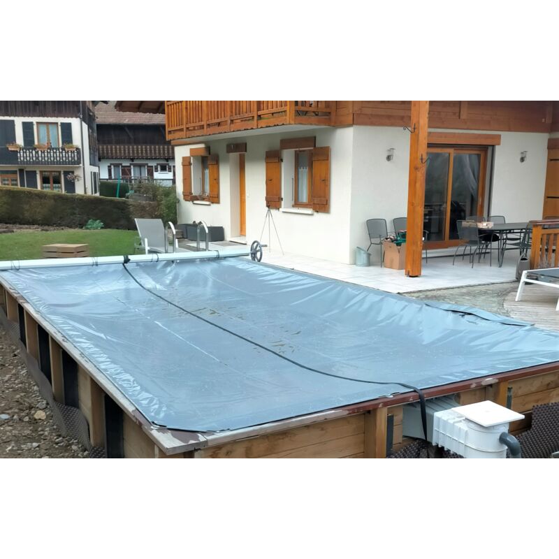 Sangle noire pour bâche de piscine 15m