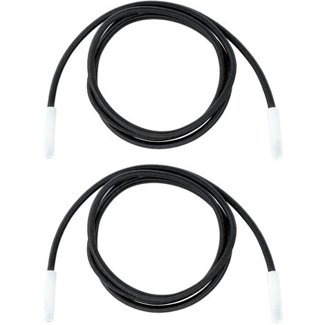 Tendeur sandow 1,50m avec embouts plastiques basculants – Imputrescible et traité anti UV – Lot de 2 pièces pour bâche de piscine – Poolco