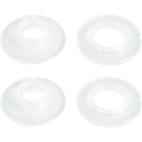 Œillets à Frapper - Pour fixation bâche couverture de piscine - Plastique - Lot de 2 pièces - POOLCO (1/2)