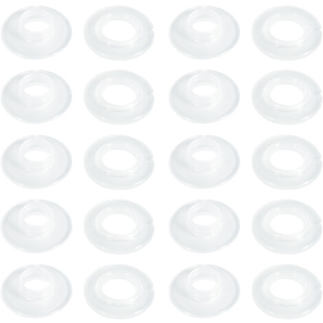 Œillets à Frapper - Pour fixation bâche couverture de piscine - Plastique - Lot de 10 pièces - POOLCO (1/2)