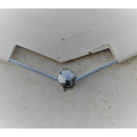 Support Mâle Basculable Pour Échelle De Piscine - Articulé Inox Robuste - Lot De 2 Pièces - POOLCO
