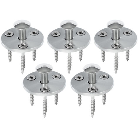 Piton douille rétractable pour fixation bâche piscine – Lot de 5 pièces – Inox et aluminium – Résistance à la traction – Installation facile – Poolco