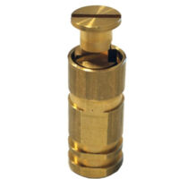 Piton Douille Escamotable - Pour fixation bâche couverture de piscine sur plage béton ou dallage - Alu/Inox - Unité - POOLCO