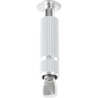 12 Pitons Escamotables Pour Bâche Piscine - INOX A2-70 Et Aluminium, 16x65 Mm, Fixation Sol Béton