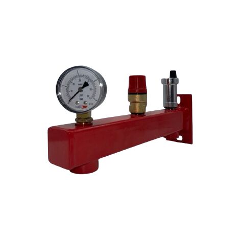 Kit Soporte Vaso Expansión + Grupo de Seguridad Calefacción - Ferco  Presión: 3 bar