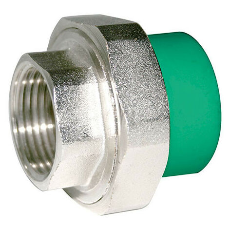Unión Tres Piezas Rosca Hembra - PPR Medidas Accesorios Fontanería: 25-3/4"