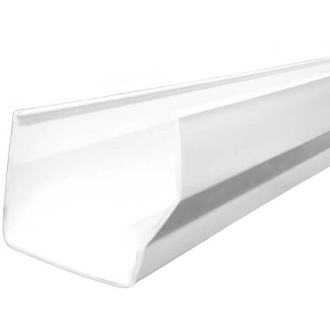 Perfil Canalón 2 m Canalón Cuadrado EUME Blanco 70x70 - Ferroplast Color: Blanco