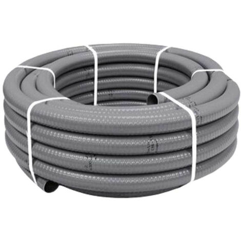 Rollo 25 Mts Hidrotubo Flexible Gris Certificado - Crearplast Medidas Accesorios Fontanería: 50mm